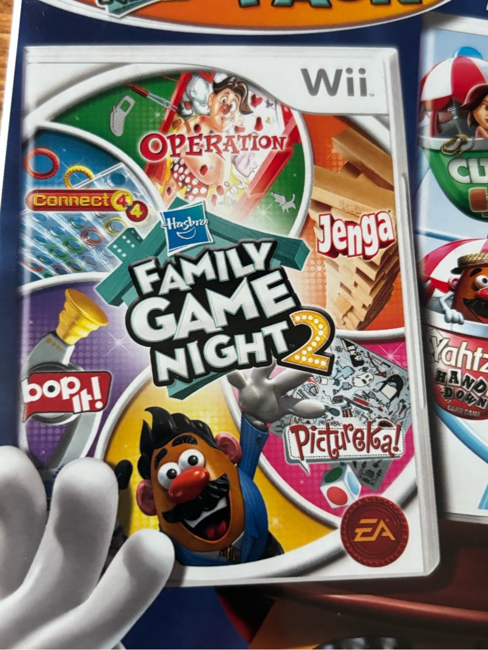Hasbro Family Game Night Wii Pack - White, Blue, Orange - Picture 2 of 10